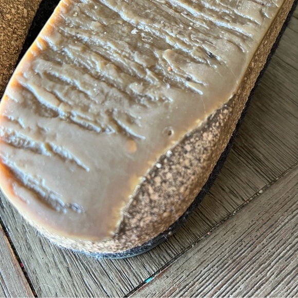 Haflinger Gray Wool Felt Slippers Size 41 - Picture 8 of 9